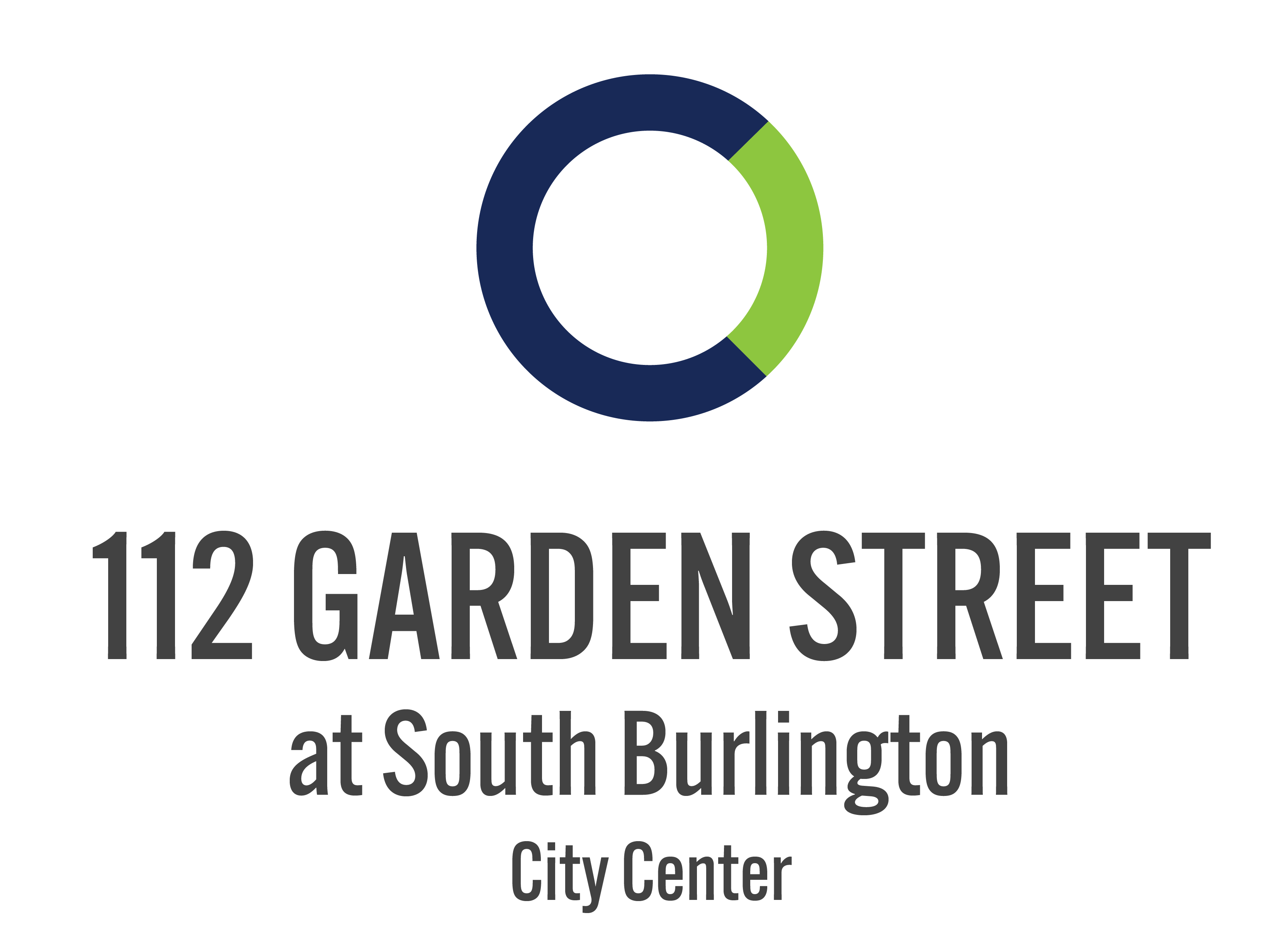 the logo for 112 garden street center